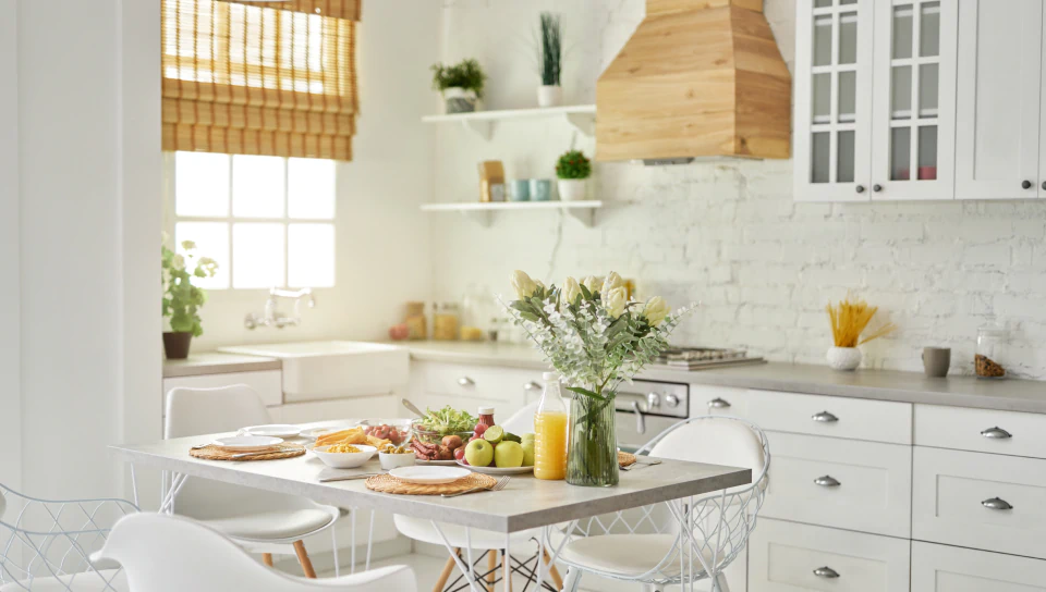 white modern kitchen